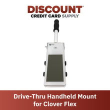 Load image into Gallery viewer, Clover Flex POS Drive-Thru Hand Held Mount (White)

